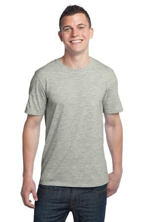 District - Young Mens Extreme Heather Crew Tee DT1000 Grey