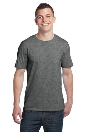 District - Young Mens Extreme Heather Crew Tee DT1000 Magnet grey