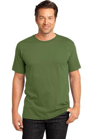 District Made Mens Perfect Weight Crew Tee. DT104 Fresh fatigue