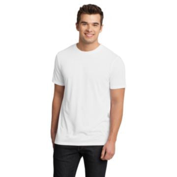 District - Young Mens Sublimate Tee ® . DT1610 White