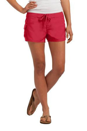 District Juniors Boardshort. DT2020 Red