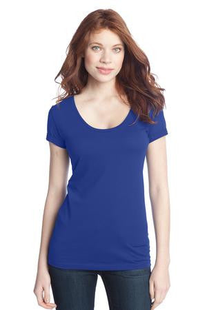 District - Juniors 60/40 Scoop Tee. DT245 Deep royal