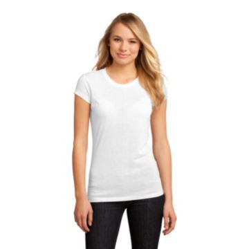 District - Juniors Sublimate Tee ® . DT2610 White