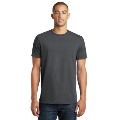 District - Young Mens The Concert Tee   DT5000 Charcoal