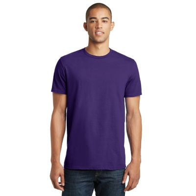 District - Young Mens The Concert Tee   DT5000 Purple