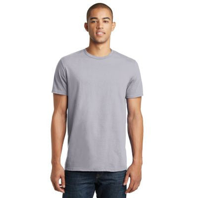 District - Young Mens The Concert Tee   DT5000 Silver