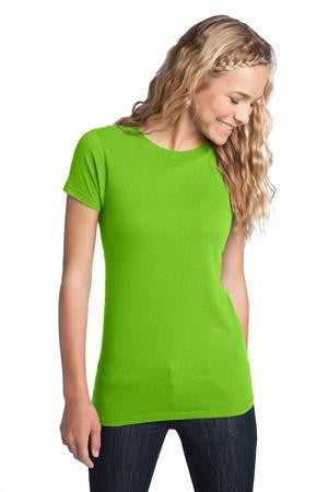 District - Juniors The Concert Tee DT5001 Neon green