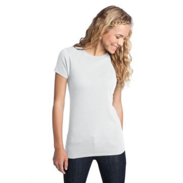 District - Juniors The Concert Tee   DT5001 White