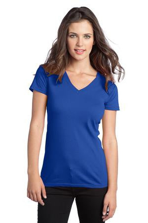 District - Juniors The Concert Tee V-Neck. DT5501 Deep royal