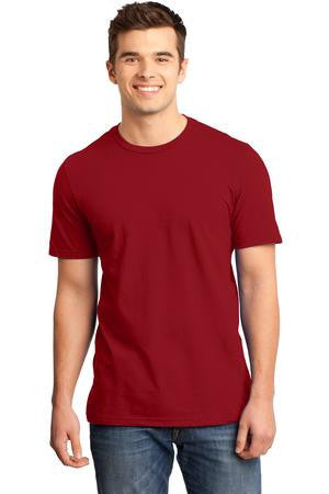 District - Young Mens Very Important Tee. DT6000 Classic red