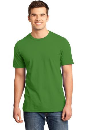 District - Young Mens Very Important Tee. DT6000 Kiwi green