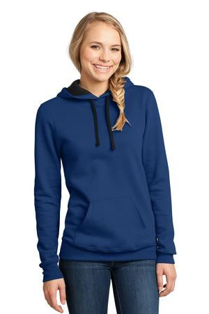 District - Juniors The Concert Fleece Hoodie. DT811 Deep royal