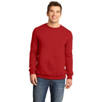 District - Young Mens The Concert Fleece Crew. DT820 New Red