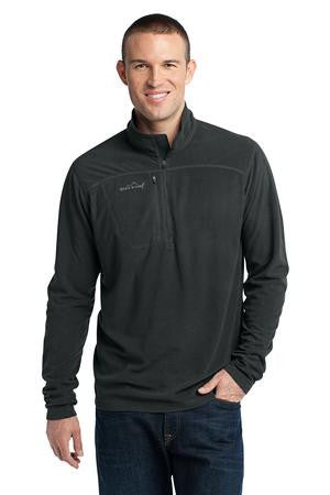 Eddie Bauer - 1/4-Zip Grid Fleece Pullover. EB220 Black