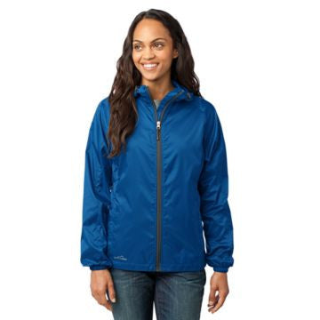 Eddie Bauer - Ladies Packable Wind Jacket. EB501 Brilliant Blue