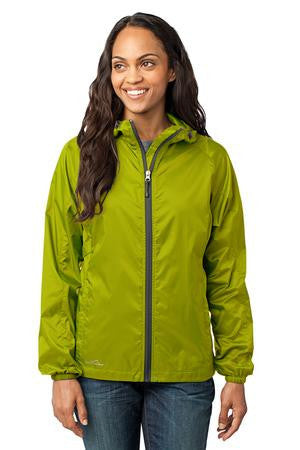Eddie Bauer - Ladies Packable Wind Jacket. EB501 Pear