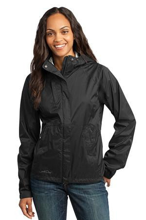 Eddie Bauer - Ladies Technical Rain Shell. EB553 Black
