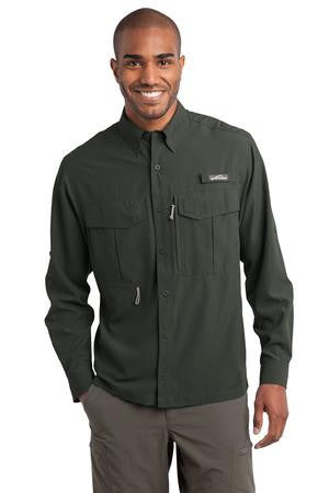 Eddie Bauer - Long Sleeve Performance Fishing Shirt. EB600 Boulder