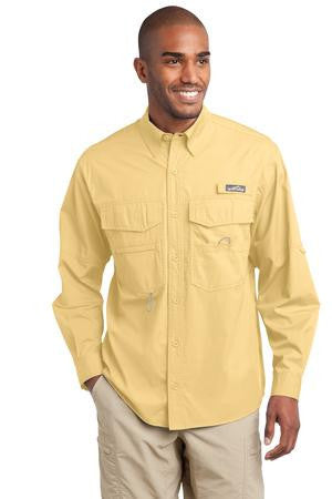 Eddie Bauer - Long Sleeve Fishing Shirt. EB606 Goldenrod Yellow