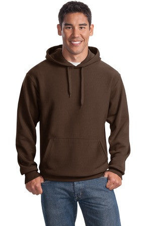 Sport-Tek Super Heavyweight Pullover Hooded Sweatshirt.  F281 Brown
