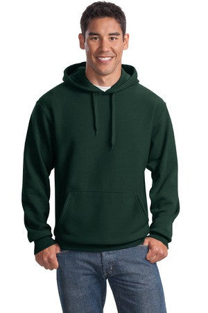 Sport-Tek Super Heavyweight Pullover Hooded Sweatshirt.  F281 Dark green
