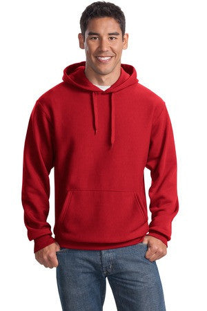 Sport-Tek Super Heavyweight Pullover Hooded Sweatshirt.  F281 Red