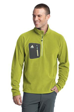 Eddie Bauer First Ascent - Cloud Layer Fleece 1/4-Zip Pullover. FA700 Kiwi