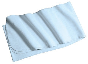 Port Authority Extra Long Fleece Scarf.  FS03 Frost blue