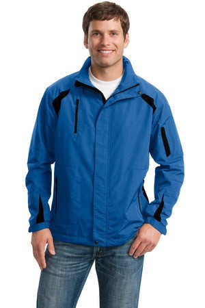 Port Authority All-Season II Jacket. J304 Snorkel Blue/Black