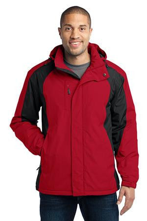 Port Authority Barrier Jacket. J315 Rich red/black