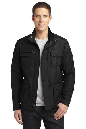 Port Authority Four-Pocket Jacket. J326 Black