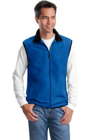 Port Authority Challenger Vest. J355 True royal/true black