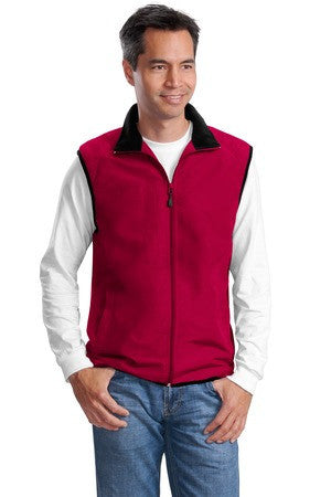 Port Authority Challenger Vest. J355 True red/true black