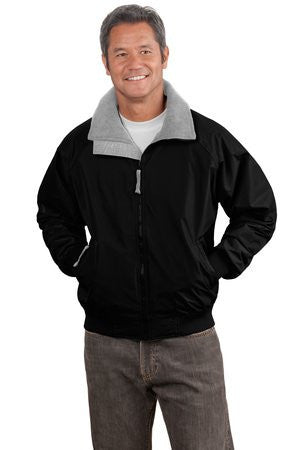 Port Authority Challenger Jacket. J754 True black/ grey heather