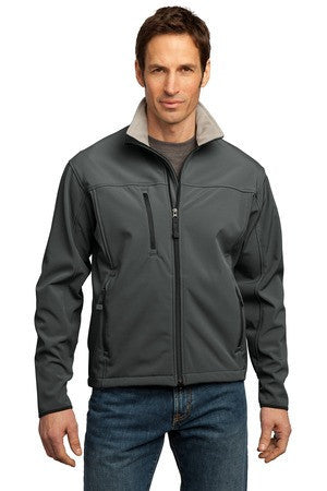 Port Authority Glacier® Soft Shell Jacket.  J790 Smoke Grey