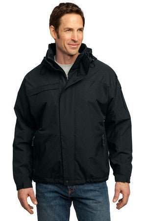Port Authority Nootka Jacket.  J792 Black/black