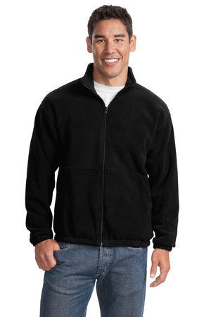 Port Authority R-Tek Fleece Full-Zip Jacket. JP77 Black