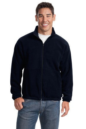 Port Authority R-Tek Fleece Full-Zip Jacket. JP77 Navy