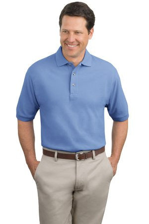 Port Authority Tall Pique Knit Polo.  TLK420 Blueberry