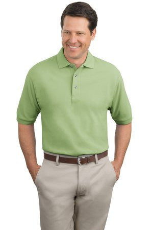 Port Authority Tall Pique Knit Polo.  TLK420 Pistachio