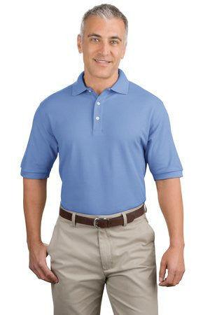 Port Authority 100% Pima Cotton Polo.  K448 Blueberry