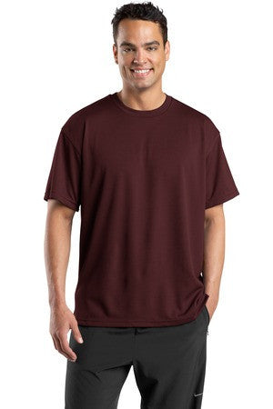 Sport-Tek Dri-Mesh Short Sleeve T-Shirt.  K468 Maroon