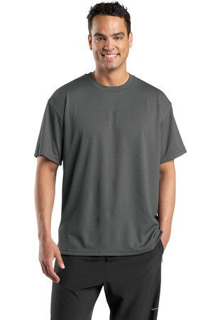 Sport-Tek Dri-Mesh Short Sleeve T-Shirt.  K468 Steel
