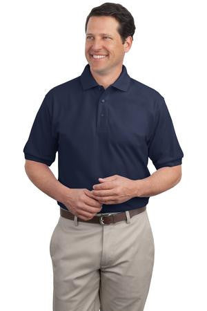 Port Authority Silk Touch Polo.  K500 Navy