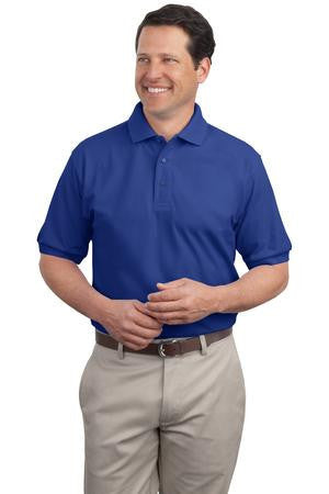 Port Authority Tall Silk Touch Polo.  TLK500 Royal