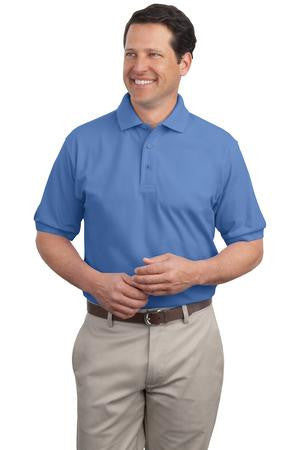Port Authority Extended Size Silk Touch Polo.   K500ES Ultramarine blue