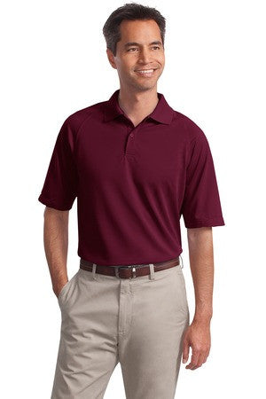 Port Authority Tall Dry Zone Ottoman Polo. TLK525 Maroon