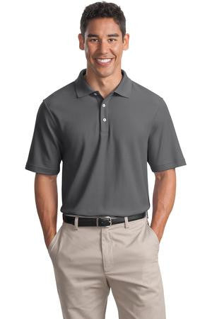 Port Authority EZCotton Pique Polo. K800 Iron grey