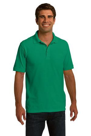Port & Company Ring Spun Pique Polo. KP150 Kelly
