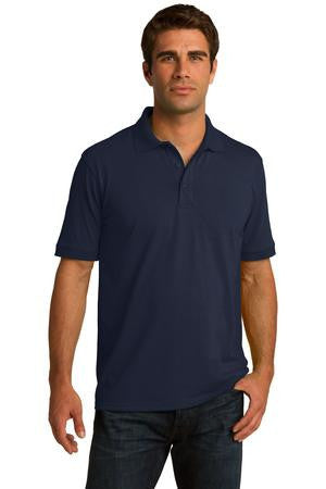 Port & Company Tall 5.5-Ounce Jersey Knit Polo. KP55T Aquatic blue